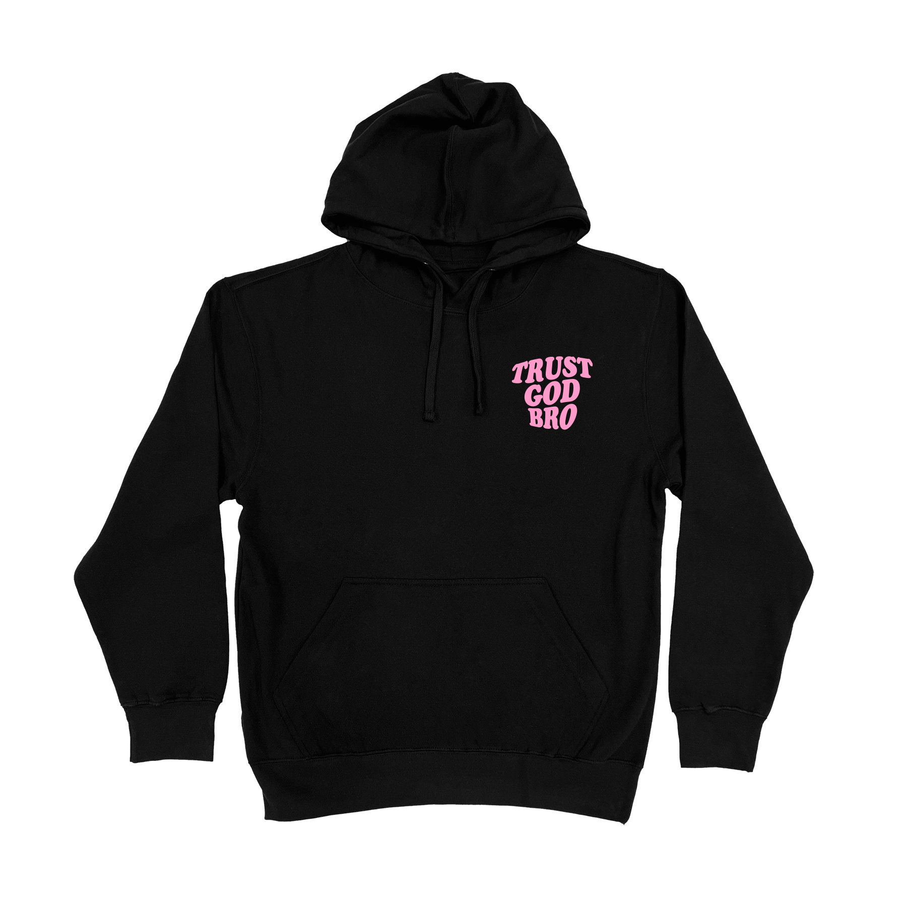 "TRUST GOD ERA" STANDARD HOODIE | BLACK