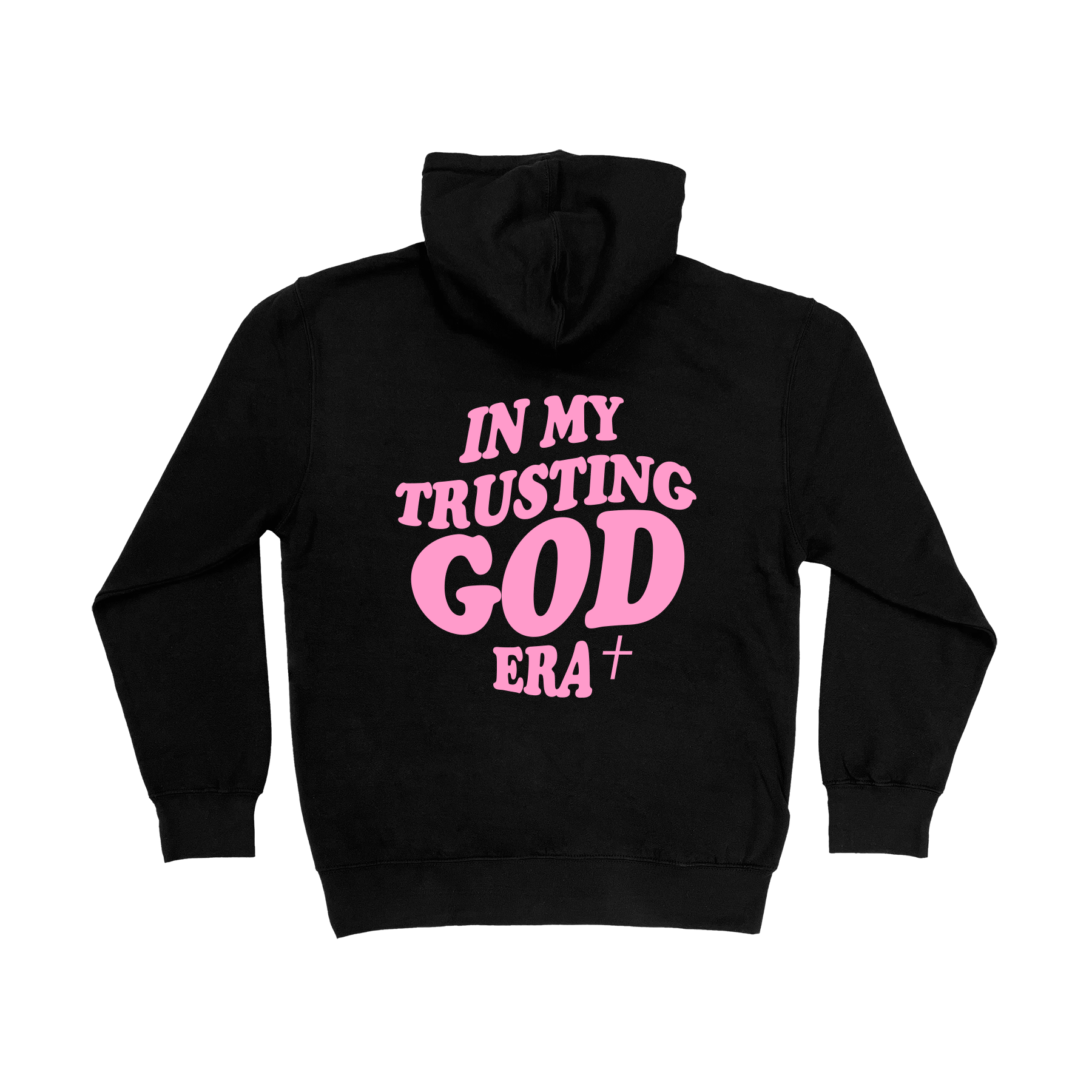 "TRUST GOD ERA" STANDARD HOODIE | BLACK