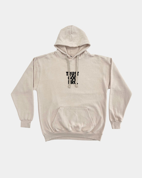 STACKED STANDARD HOODIE | SAND